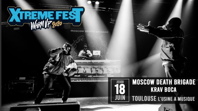 Moscow Death Brigade + Krav Boca à Toulouse